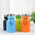 Folding Water Bottle Portable Retractable Silicone Coffee Bottle Outdoor Travel Drinking Sport Drink Kettle - Minihomy