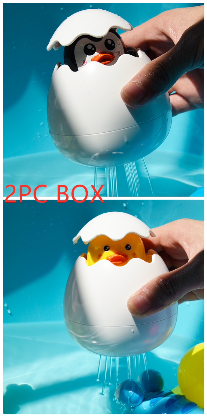 Bath Toy Raining Cloud Duck Egg Children's Bathroom Shower Baby Water Toys - Minihomy