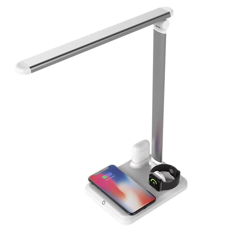 4 in 1 LED Desk Lamp Light  Wireless Charger - Minihomy