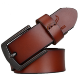 Dynamic buckle leather belt - Minihomy