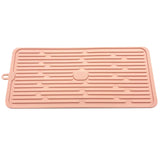 Foldable Silicone Drain Pad Non-slip Drain Drying Flume Draining Mat Non-slip Placemat For Kitchen Accessories - Minihomy