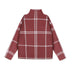 Core-spun high neck plaid sweater sweater top women - Minihomy