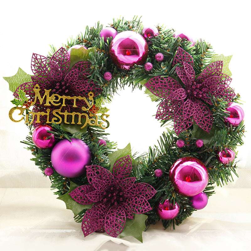 Christmas Wreath Home Decor For Home Garden Decorations - Minihomy