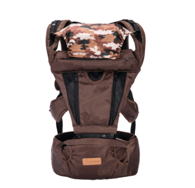 Sling multi-function baby waist stool front cross-holding bag four seasons breathable summer back-style holding baby artifact - Minihomy