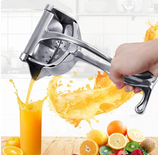 Portable Household Aluminum Alloy Manual Juicer Squeezer Fruit Tool - Minihomy