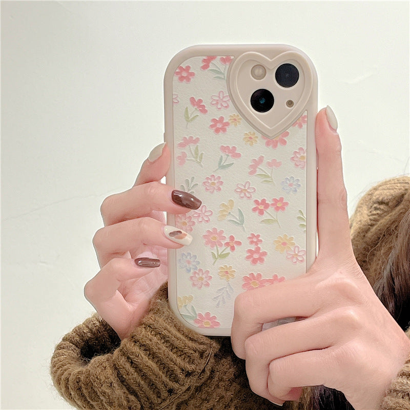 Cute Little Floral Silicone Phone Case - Minihomy