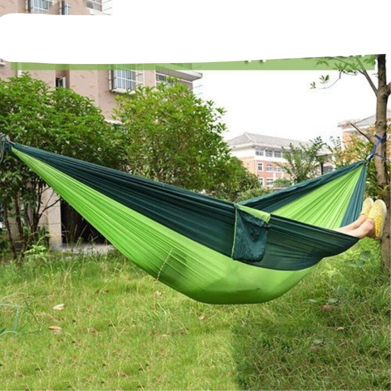 Backpacking Hammock - Portable Nylon Parachute Outdoor Double Hammock - Minihomy