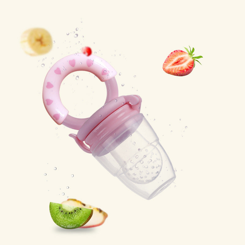 Baby fruit and vegetable auxiliary food feeder Pacifier - Minihomy