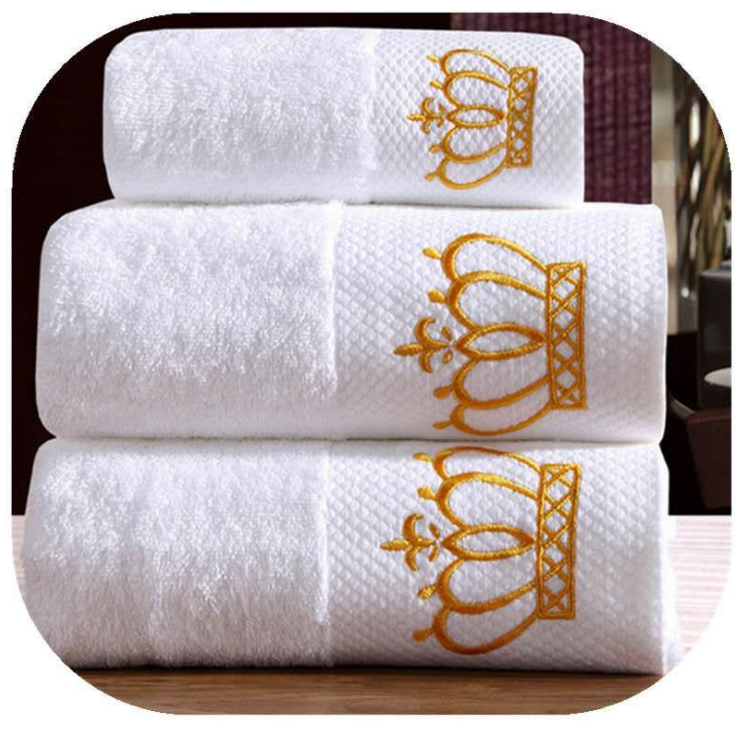 Cotton gift towel custom embroidery boutique hotel bath towel - Minihomy