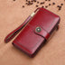 Hollow Women Clutch Leather Female Long Wallet - Minihomy