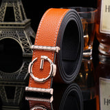 G buckle Ladies luxury belts - Minihomy