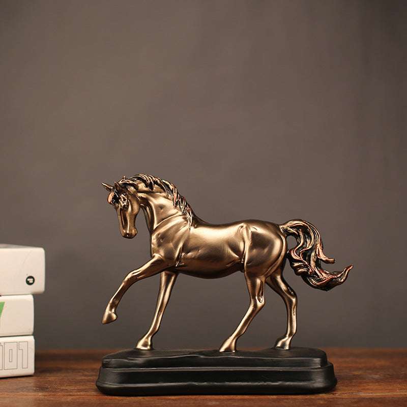 Home Resin Ornament Handicraft Pony - Minihomy