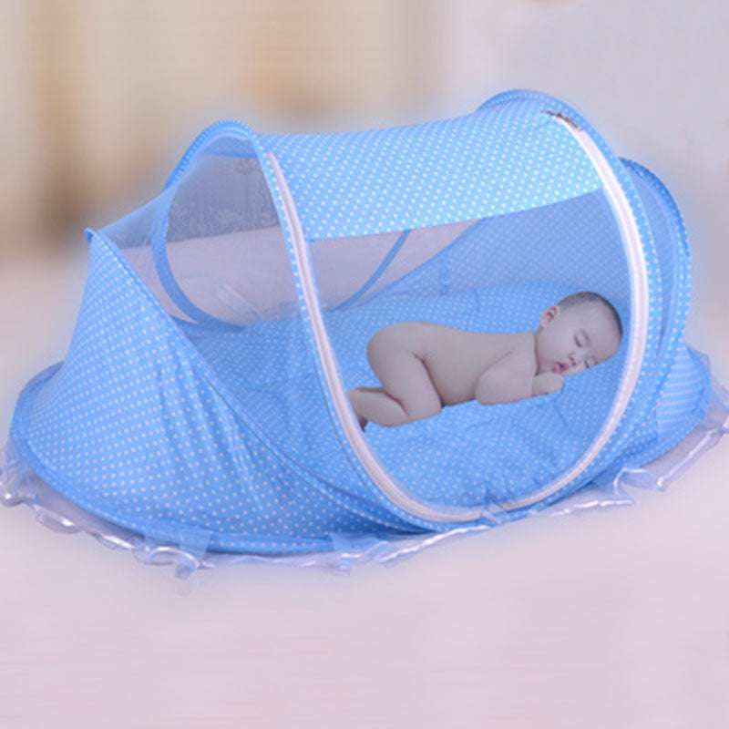 Foldable  Baby Bed Net With Pillow Net 2pieces Set - Minihomy