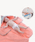 Newborn Baby Blanket Warm Fleece Stroller Cover Quilt - Minihomy