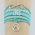 Hand-knitted Cats Animal Paw Charm Bracelet Braided Bracelet - Minihomy