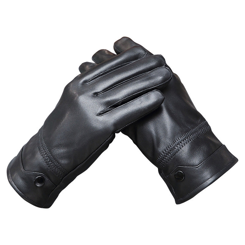 Men's leather gloves - Minihomy