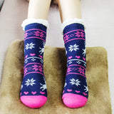 Thermal Fleece Winter Slipper Socks