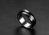 Black Titanium Steel Twill Men's Ring - Minihomy