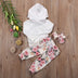 Long sleeve cotton suit three-piece - Minihomy