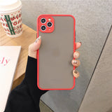 Silicone Solid Color Shockproof Protective Case