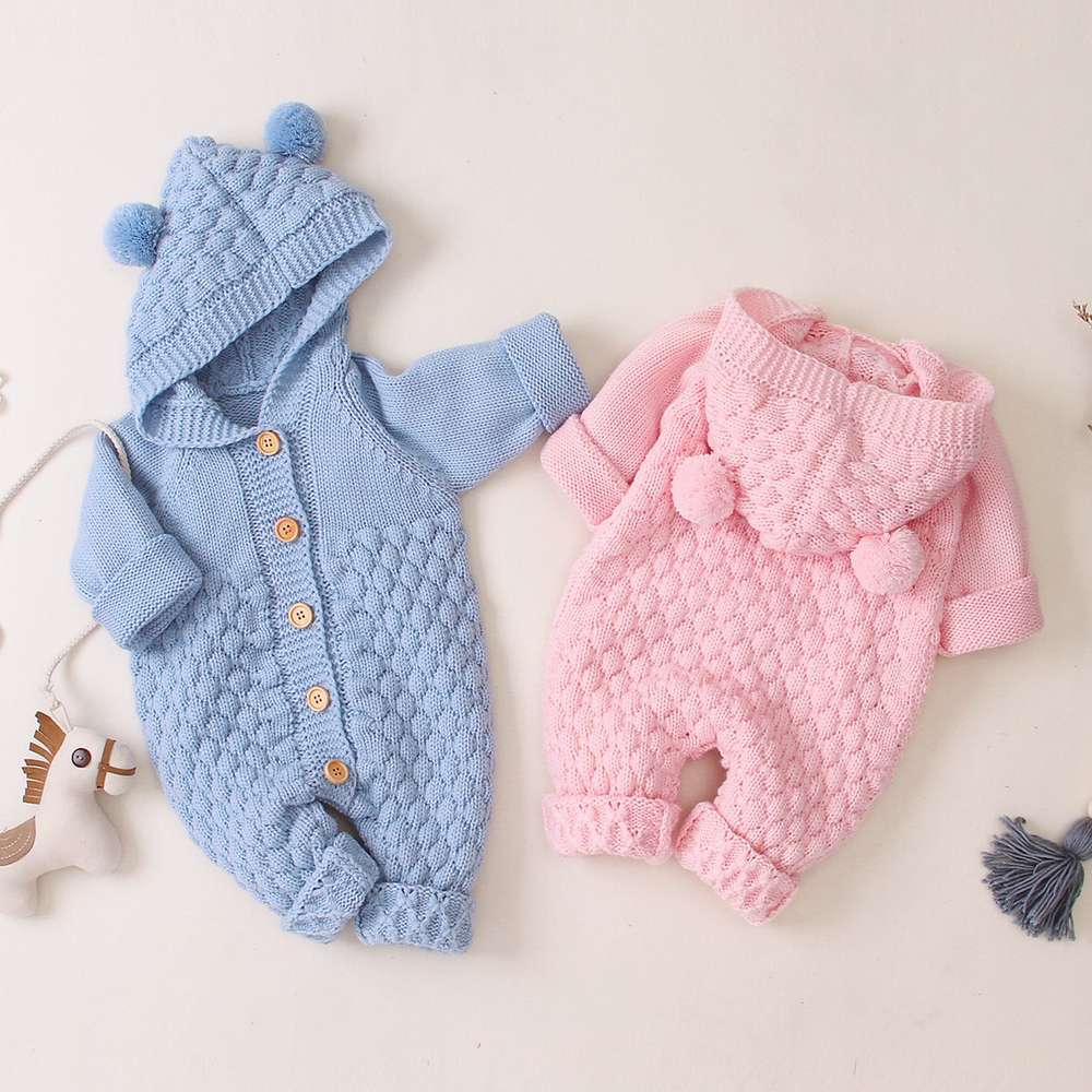 Baby Knitted Jumpsuit - Minihomy