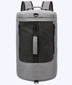 Large-capacity duffel bag men's gym bag waterproof folding cylinder bag - Minihomy