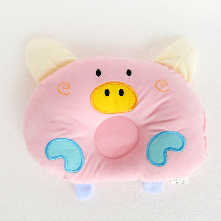 Cute Newborn Baby Pillow Flat Head Sleeping Positioner Support Cushion - Minihomy