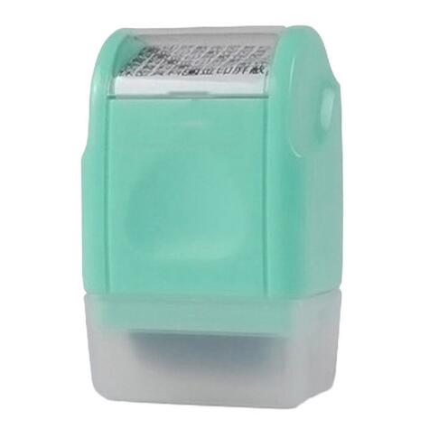 Mini Roller stamp self-Inking Stamp Messy Code Security Identity Theft Protection Seal - Minihomy