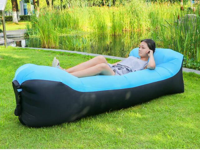 Outdoor Air Sofa Fast Inflatable Laybag Folding Sleeping Bag - Minihomy