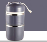 A Portable Stainless Steel Lunch Box - Minihomy