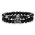 Fashion charm zircon wolf head bracelet jewelry - Minihomy