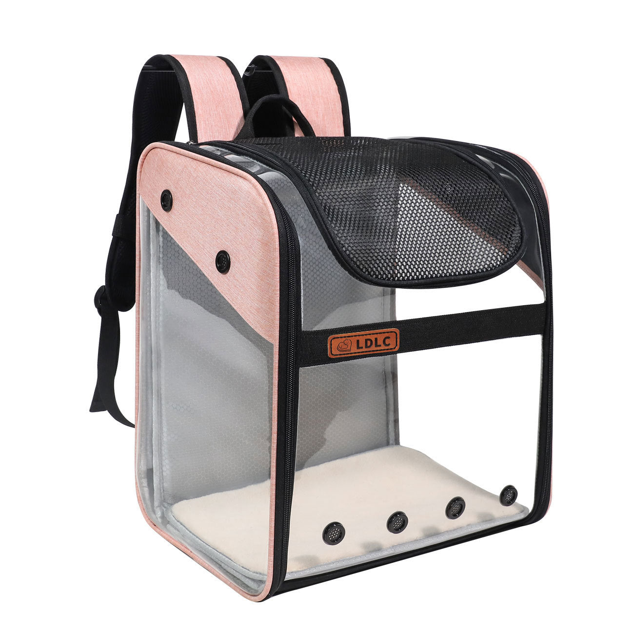 PVC Breathable Large Capacity Cat Carrying Space Capsule Cat Bag Portable Pet Dog Backpack Fold - Minihomy