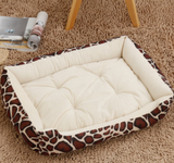 Kennel pet supplies in the large dog pet nest Golden Retriever dog bed autumn and winter cotton dog mat - Minihomy