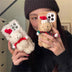 Christmas Bear Plush Mobile Phone Case - Minihomy