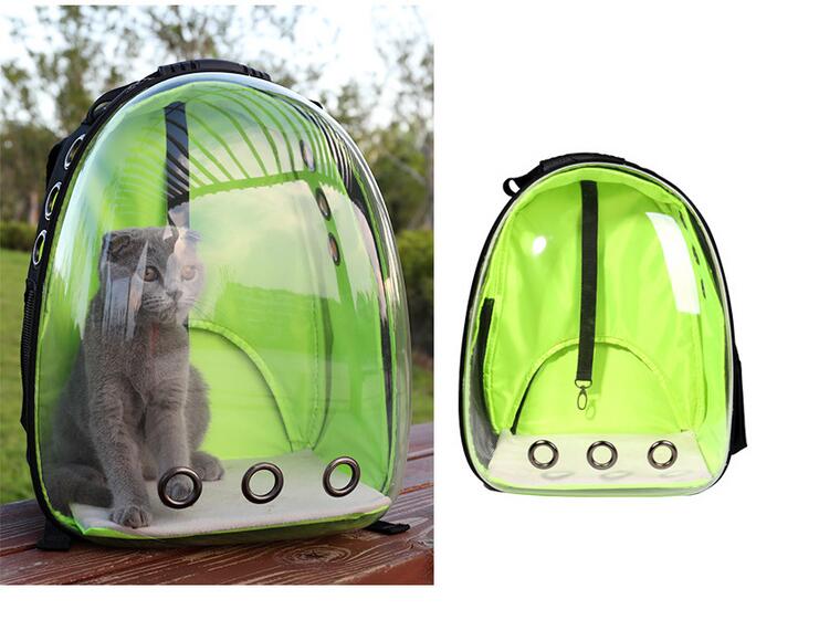 Cat-carrying backpack Pet Cat Backpack for Kitty Puppy Chihuahua Small Dog Carrier Crate Outdoor Travel Bag Cave for cat - Minihomy