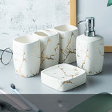 Ceramic bathroom accessories set - Minihomy