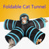 Foldable Pet Tunnel Multi-Channel Cat Dog Tent Indoor 2/3/4 5-Way - Minihomy