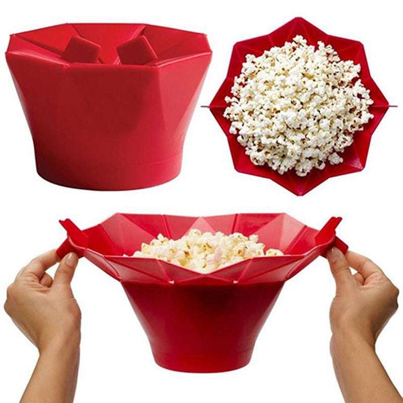 DIY Foldable Popcorn Microwave Making Artifact - Minihomy