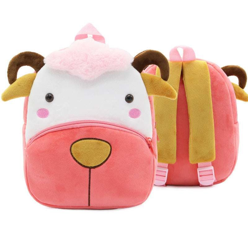 Kindergarten small school bag animal backpack - Minihomy