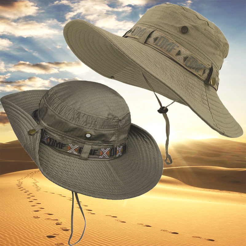 Outdoor Fishing Cap Summer Sun Protection Anti-UV Hat Sun Hats For Men - Minihomy