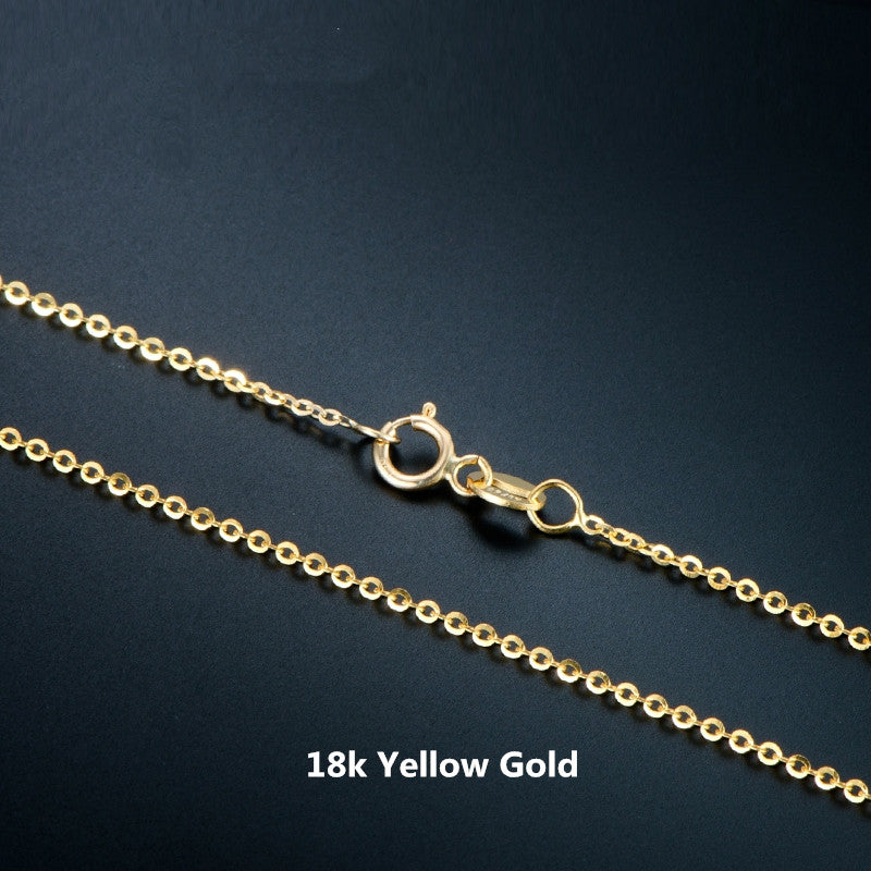 18k Gold Adjustable Chain Clavicle O-chain - Minihomy