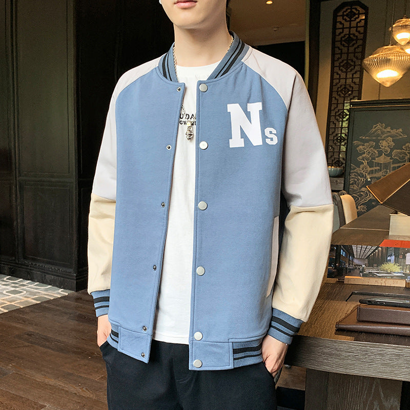 Men's Trendy Jacket Coat Baseball Uniform - Minihomy