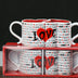 Ceramic Creative Heart-shaped Couple Water Cup - Minihomy