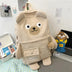 Japanese And Korean Ins Cute Bear Backpack Large Capacity - Minihomy