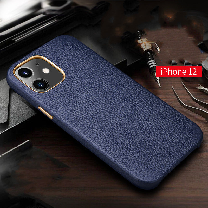 Chassis Leather Protective Shell All-Inclusive Anti-Fall High-End Luxury Ultra-Thin Protective Cover - Minihomy