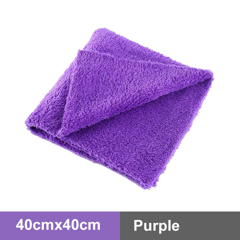 Coral Fleece Microfiber Fervently Thickened Car Wash Towels - Minihomy