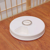 Pet Automatic Round Timing Feeder with 6 Grids Voice Recorder - Minihomy