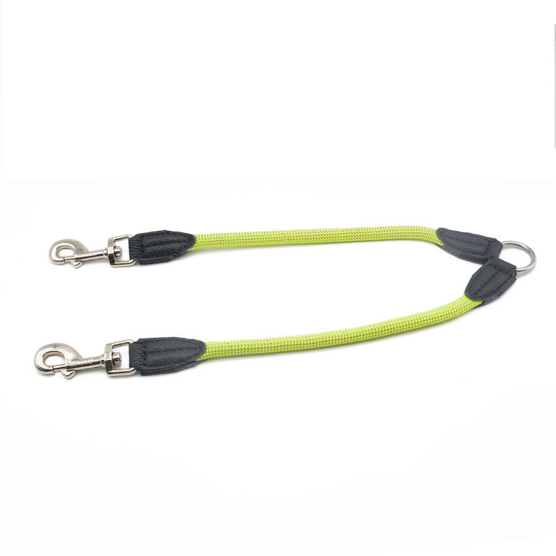 Double-Headed One-To-Two Nylon Dog Leash Reflective - Minihomy