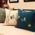 Chinese Embroidered Throw Pillow Sofa Cover Pillow Without Core - Minihomy