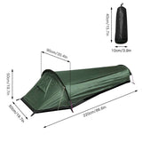 Lightweight Mountain Climbing Tent With Sleeping Bag - Minihomy